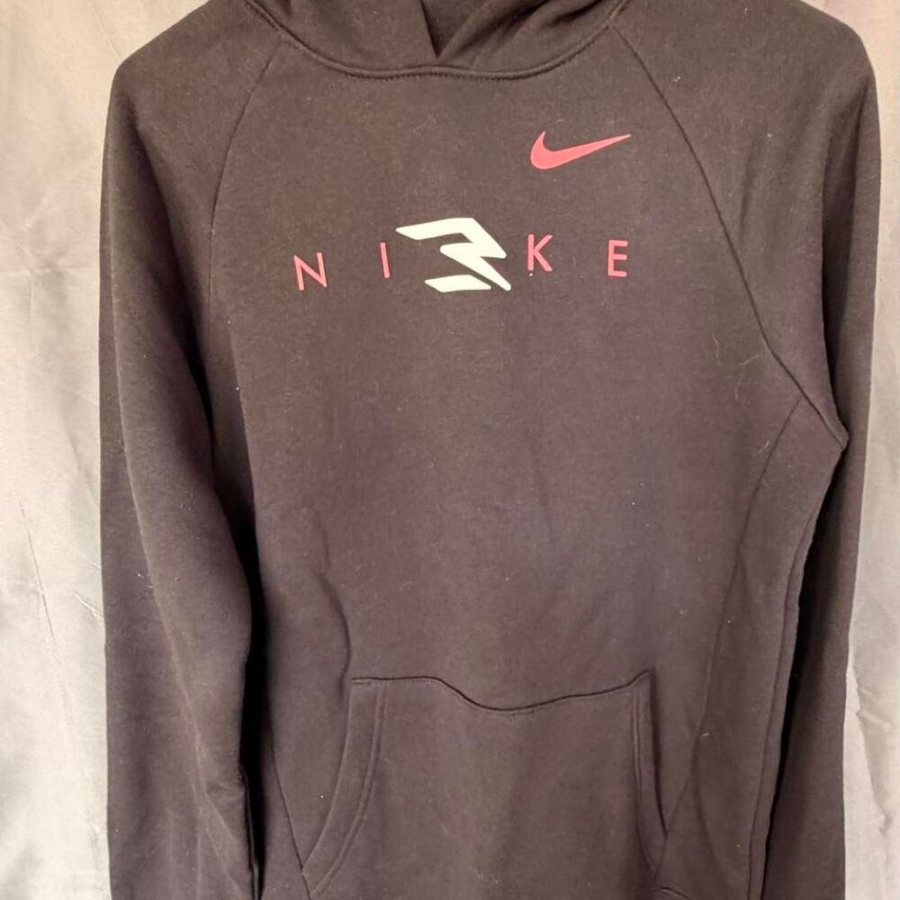 Nike Black and Brown Hoodie